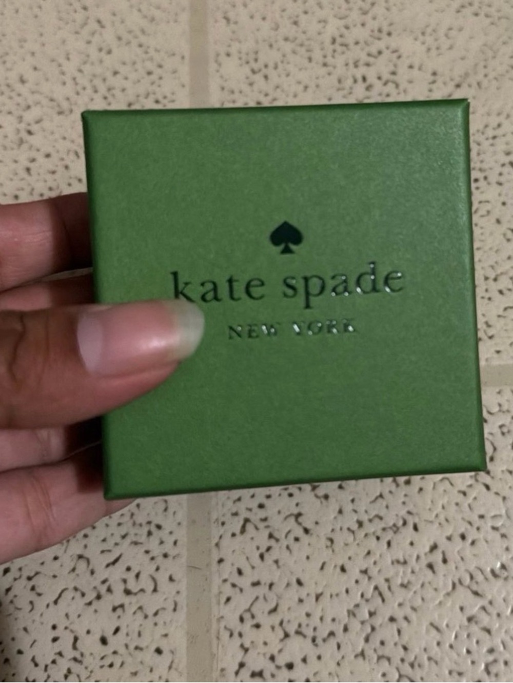 Kate Spade New York "S" Initial Pendant Necklace